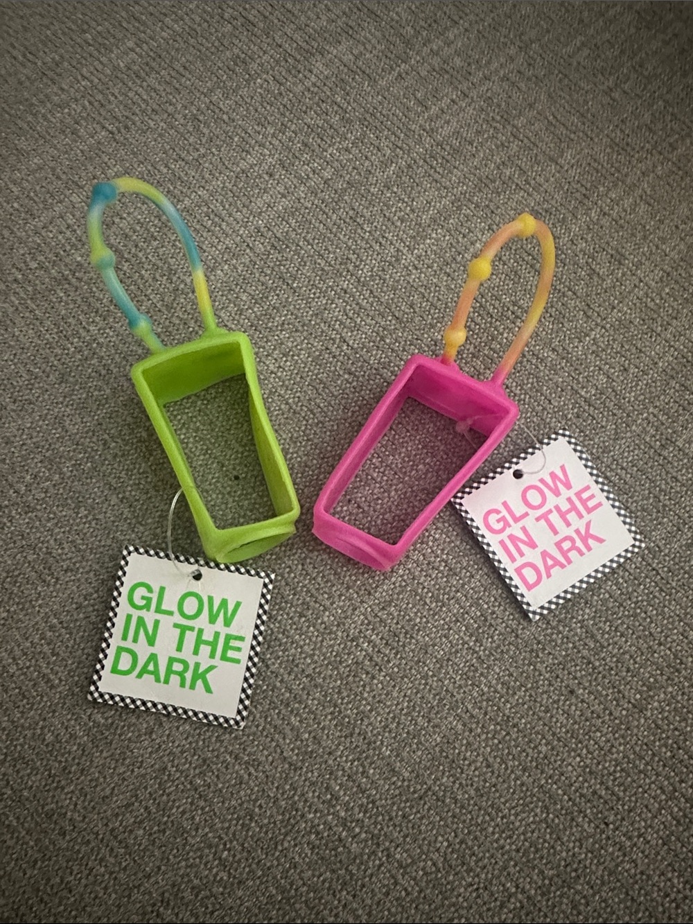 Vintage Bath and Body Works Glow in the Dark Hand Sanitizer holders